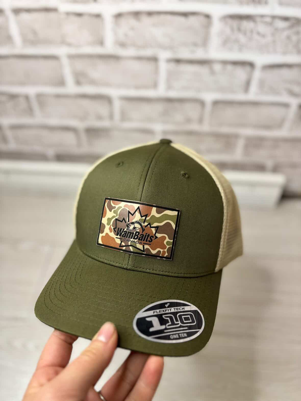 WamBaits Leather Patch Caps