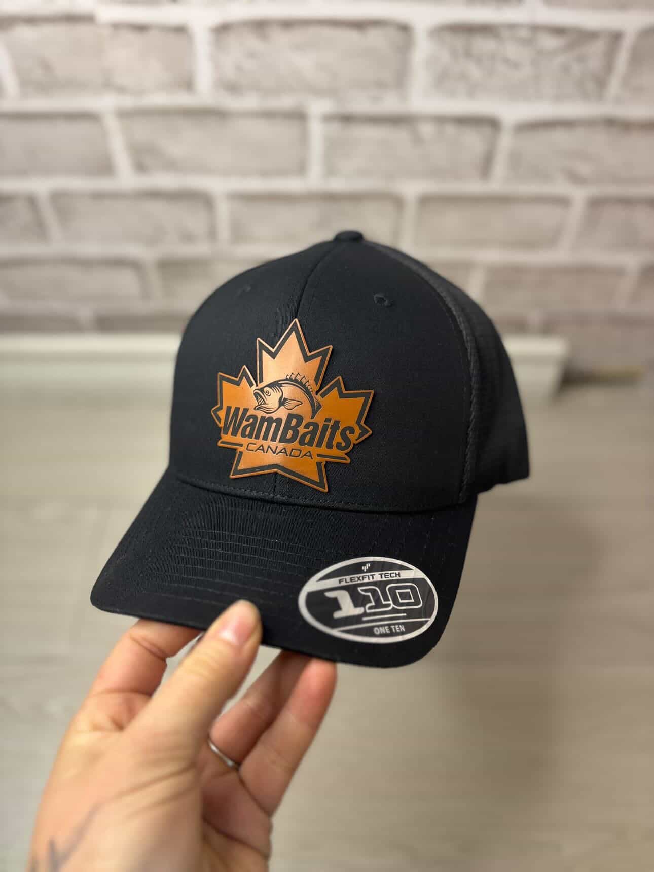 WamBaits Leather Patch Caps