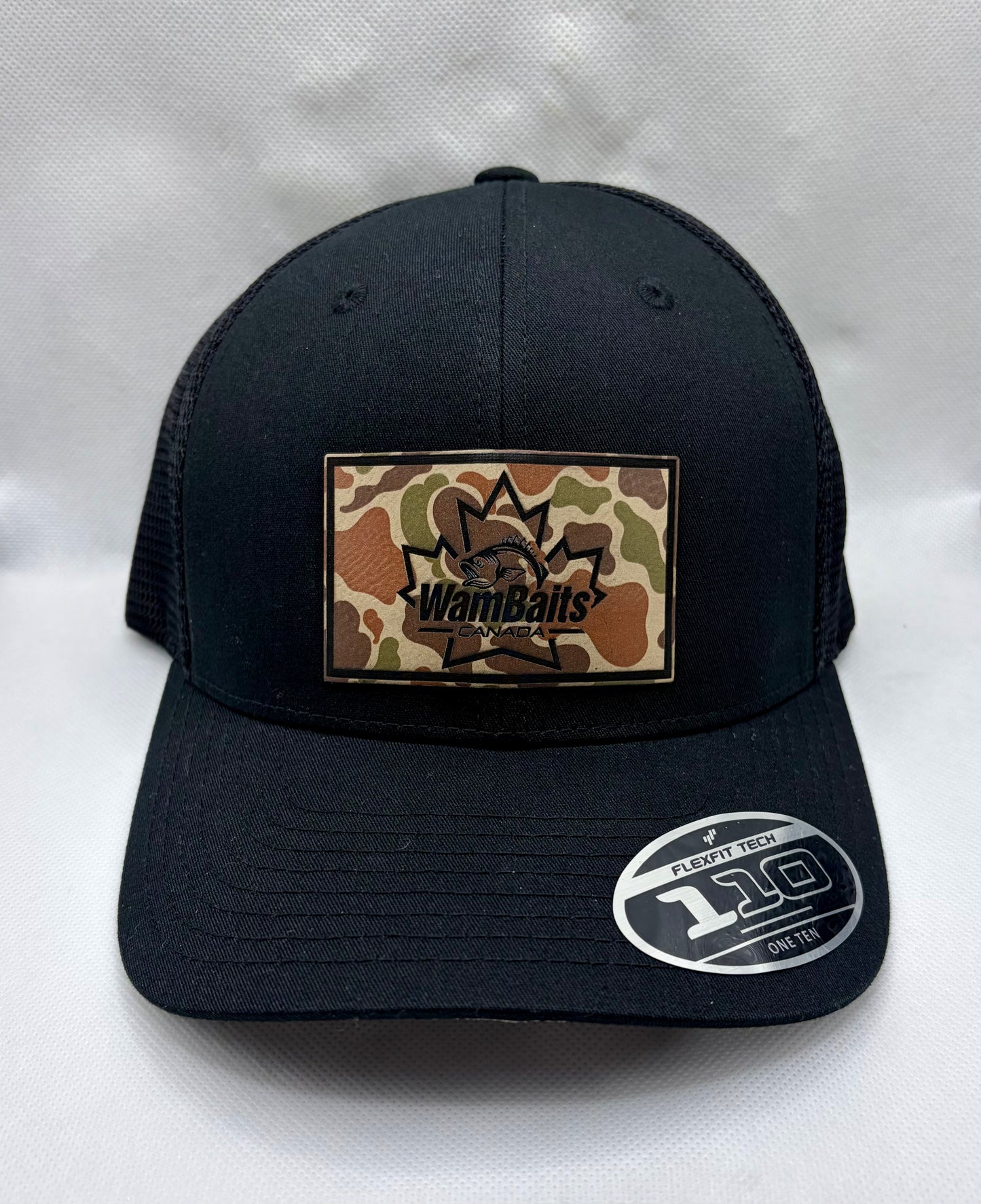 WamBaits Leather Patch Caps