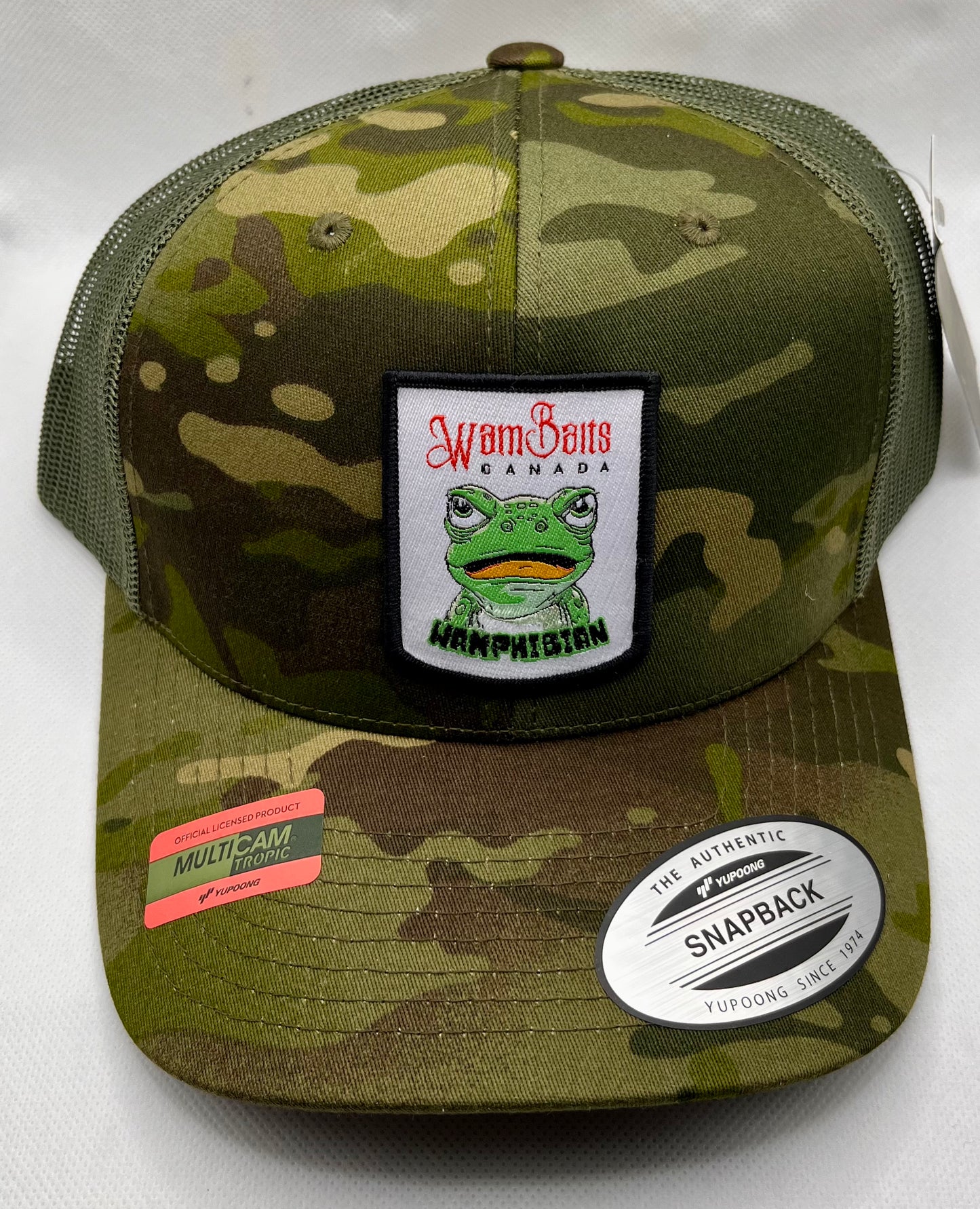 WamBaits Fabric Patch Caps