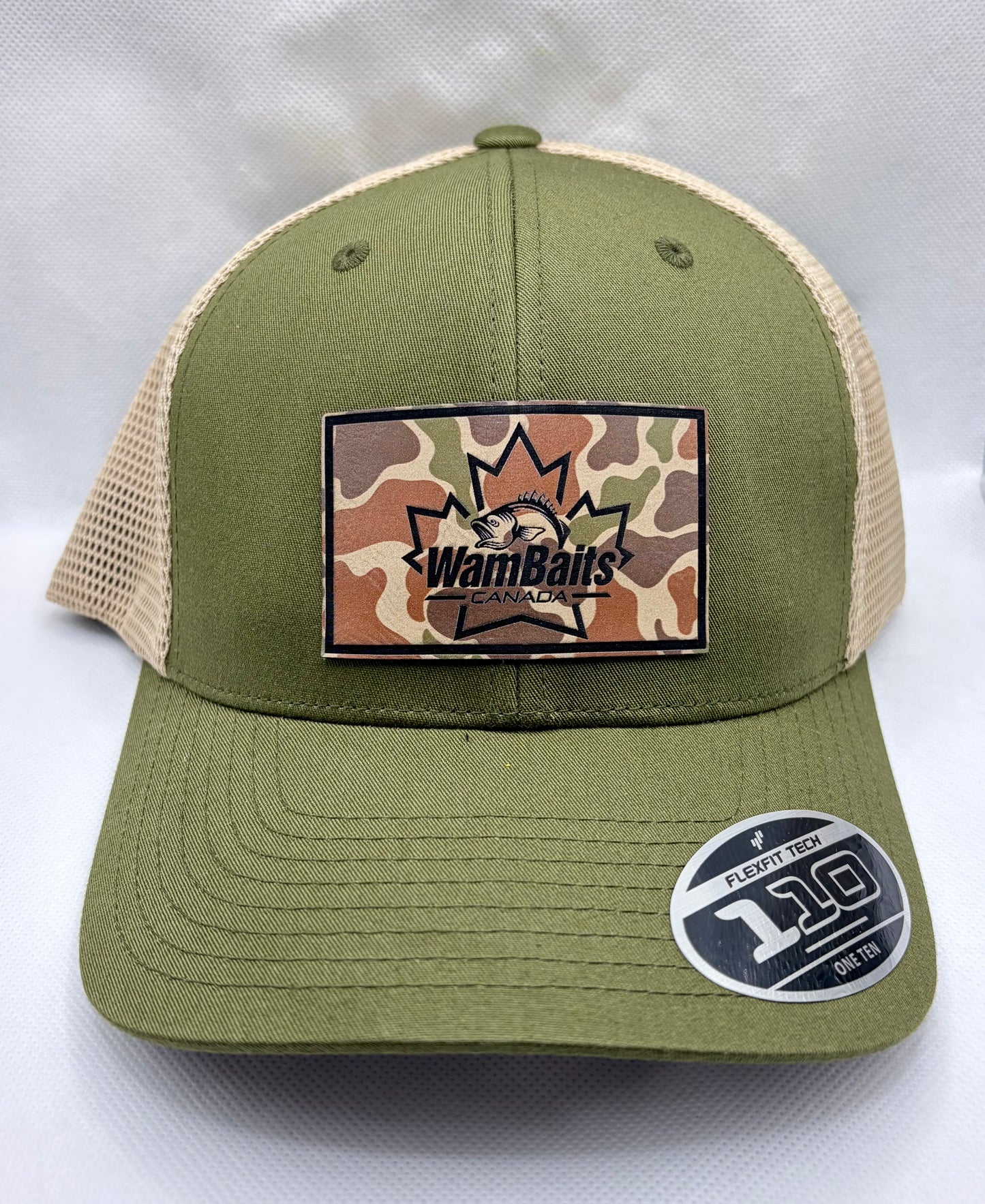 WamBaits Leather Patch Caps