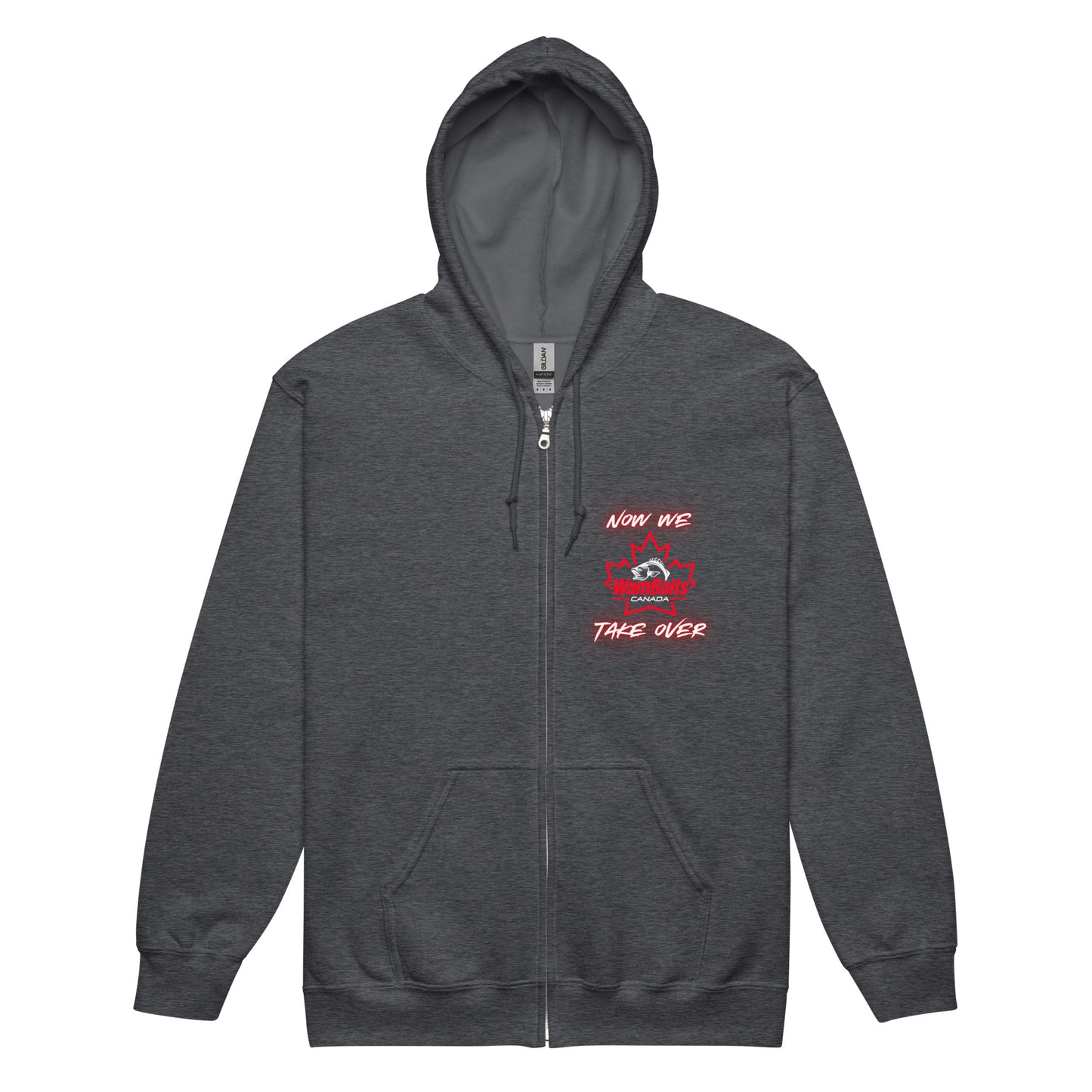 “Now We Take Over” Zip Hoodie