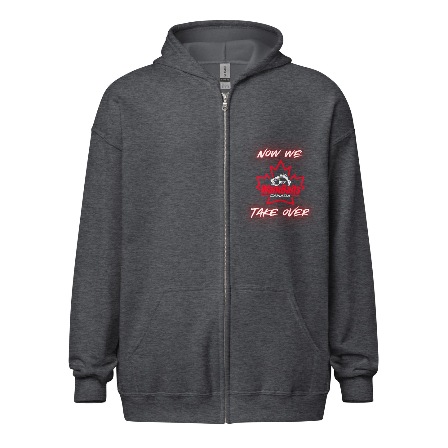 “Now We Take Over” Zip Hoodie