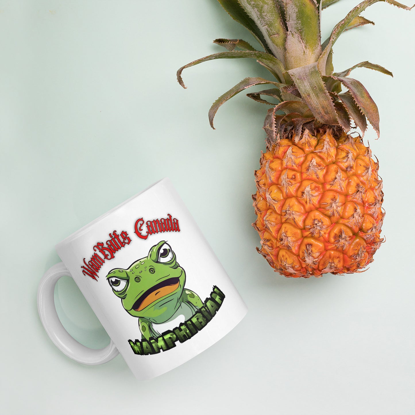 WamBaits Wamphibian mug