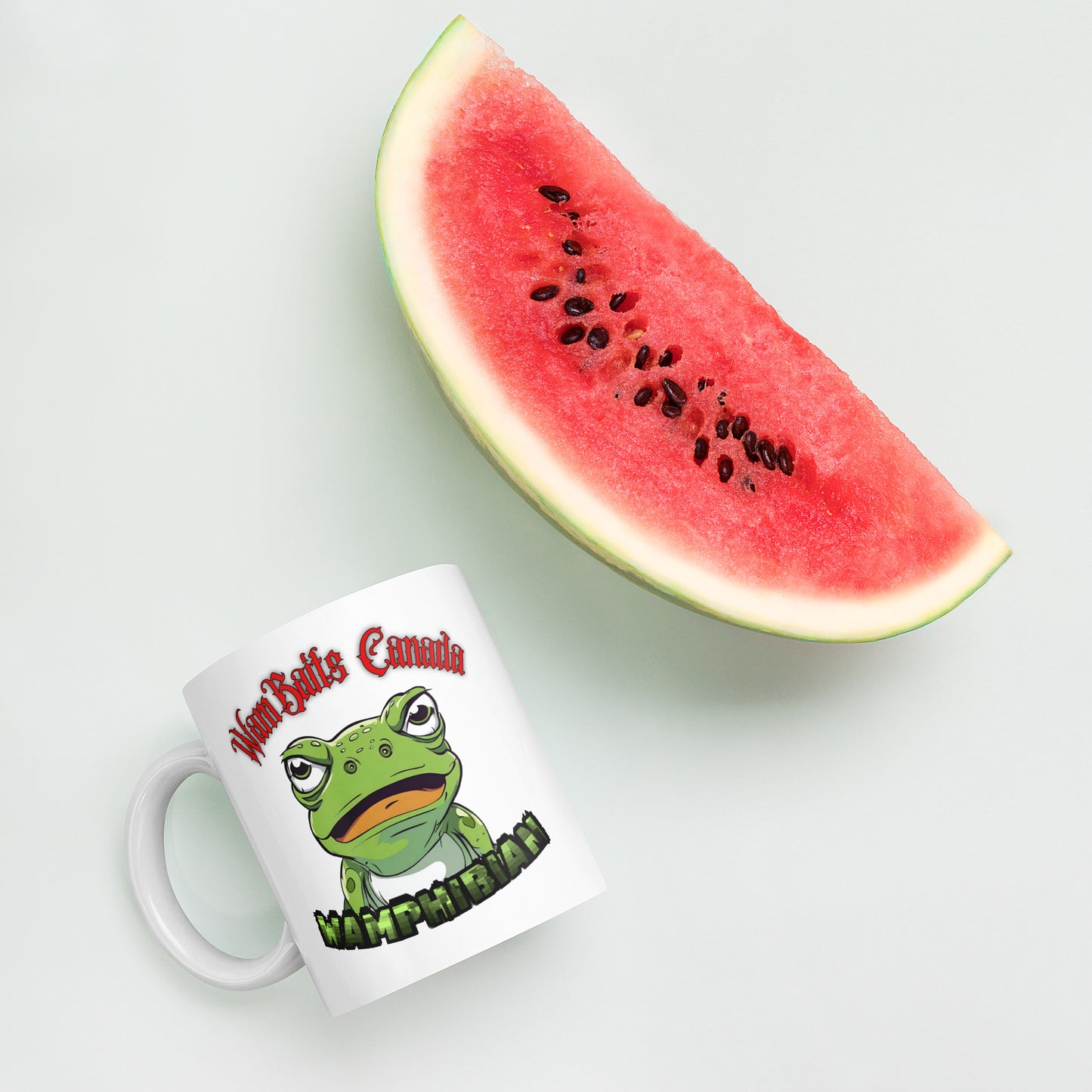 WamBaits Wamphibian mug